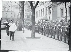 Hermann Goering Inspecting Soldiers