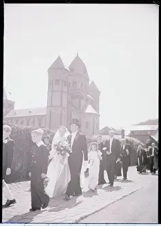 Hermann and Libeth Wehrhahn with Wedding Party