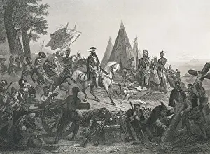 Hernando de Soto Discovering Mississippi River