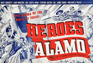 San Antonio Prints: Heroes of the Alamo