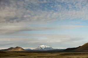 Heroubreio volcano, tuya, Highlands of Iceland, Iceland, Europe