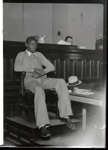 Decatur Prints: Heywood Patterson Sitting on the Stand