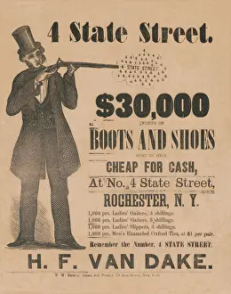 Shop Prints: H.F. Van Dake. 4 State Street