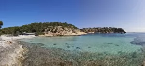 Images Dated 3rd May 2012: Hidden beach of Portals Vells, Three Finger Bay, Cala Portals Vells, Cala Mago, Majorca