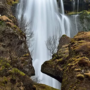 Images Dated 6th June 2017: Hidden waterfall in iceland