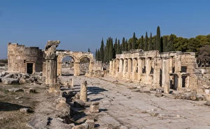 Images Dated 19th November 2011: Hierapolis Antique city in Denizli