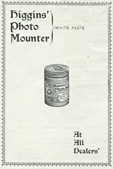 T1710655 Prints: Higgins' Photo Mounter Paste