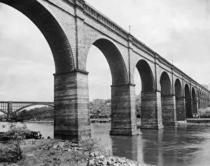 Edwin Levick (1869-1929) Photography Prints: High Bridge Aqueduct
