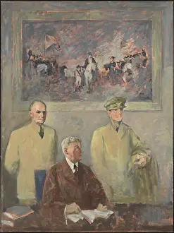 Scientific Institution Prints: The High Command - Left Panel
