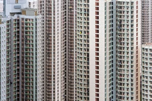 Images Dated 2nd May 2015: high density of residential blocks in Hong Kong