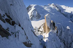 European Alps Collection: High mountain peaks of Chamonix