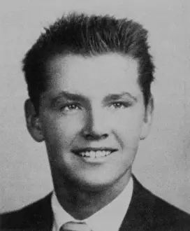 High School Portrait of Jack Nicholson