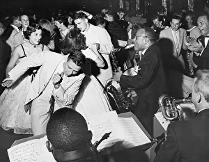 Saxophone Prints: High School Students Dancing at Prom