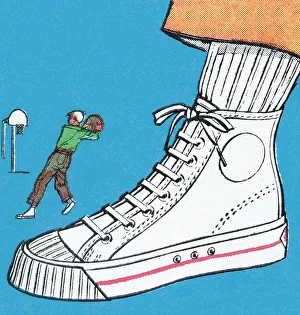 Images Dated 20th March 2015: High-top shoe