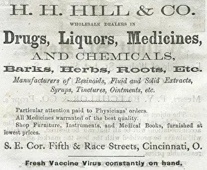 T1710655 Prints: Hill Drugs Liquors & Medicines