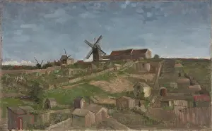 Van 1853 1890 Prints: The Hill Of Montmartre