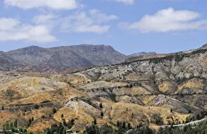 Damage Gallery: Hills eroded after deforestation and air pollution for copper mining near Queenstown