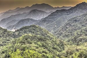Images Dated 14th July 2015: Hills from Great Wall