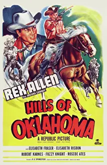 Cowboys Prints: Hills of Oklahoma