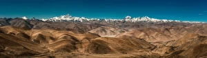 Himalayas range in summer
