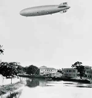 Hindenburg During Maiden Voyage