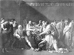 Temptation Prints: Hippocrates Resisting Offers from King of Persia
