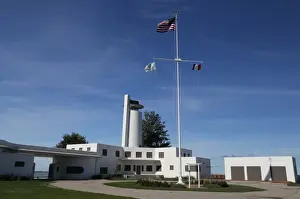 Weekend Activities Prints: Historic Coast Guard Station, Cleveland, Ohio, USA
