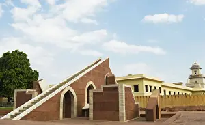 Historic observatory, Jantar Mantar, Jaipur, Rajasthan, India