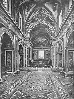 Abbeys Prints: Historic photograph (ca 1880) of the Monastery of San Pietro Martire