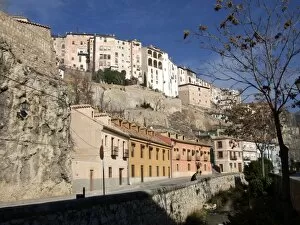 Images Dated 1st February 2008: Historic Walled Town of Cuenca, Spain