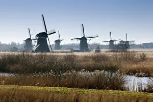 Traditional Windmill Prints: Historic windmills