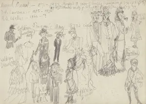 B And W Prints: Historical Costume