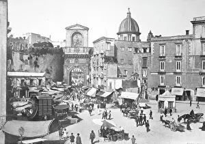 Napoli Prints: Historical image of Napoli, Naples
