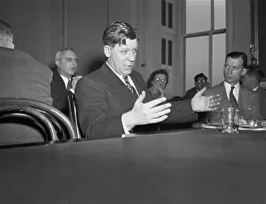 H.L. Mitchell Testifying Before Senate Labor Committee