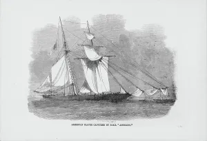 Prints of Engraving of the slave ship HMS Antelope, a great frigate of the British Navy, 1652. (Photo by (F. Lewis/Archive Photos/Getty Images) Urban Echoes of America’s Golden Age: HMS Antelope