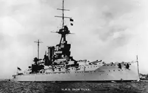 Transport Navy Prints: HMS Iron Duke