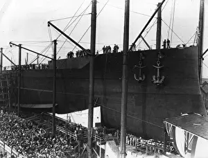 Anchor Vessel Part Prints: HMS Queen Elizabeth Launch 1913
