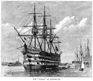 Sailing Ship Gallery: HMS Victory at Portsmouth