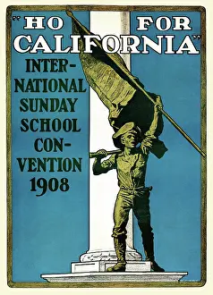 School Prints: Ho for California