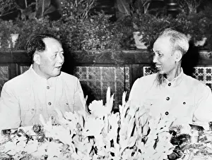 Reception Prints: Ho Chi Minh and Mao Zedong