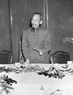 Ho Chi Minh at Reception