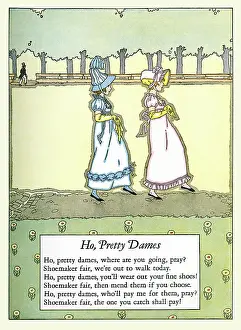 Walk Prints: Ho, Pretty Dames