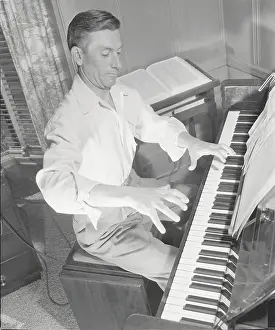Hoagy Carmichael at the Piano