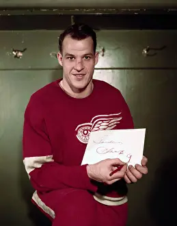 Hockey Player Gordie Howe
