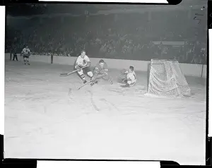 Hockey Players in Action
