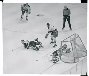 Hockey Players in Action