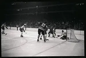 Hockey Players in Fast Action