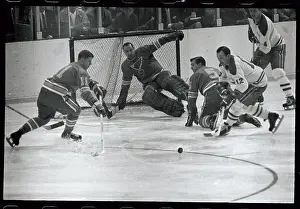 Hockey Players in the Rink