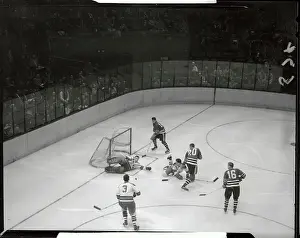 Hockey Team Players in action