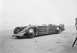 HOD Seagrave Sitting in Race Car